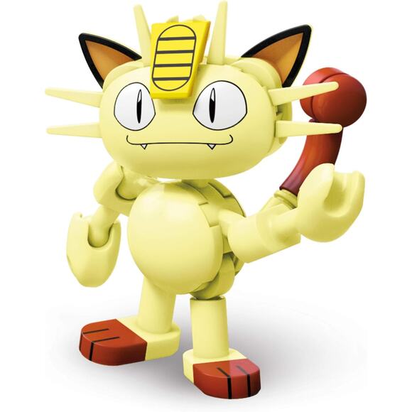 Mega Construx Pokémon Meowth Building Figure Toy Set - Picture 4 of 5